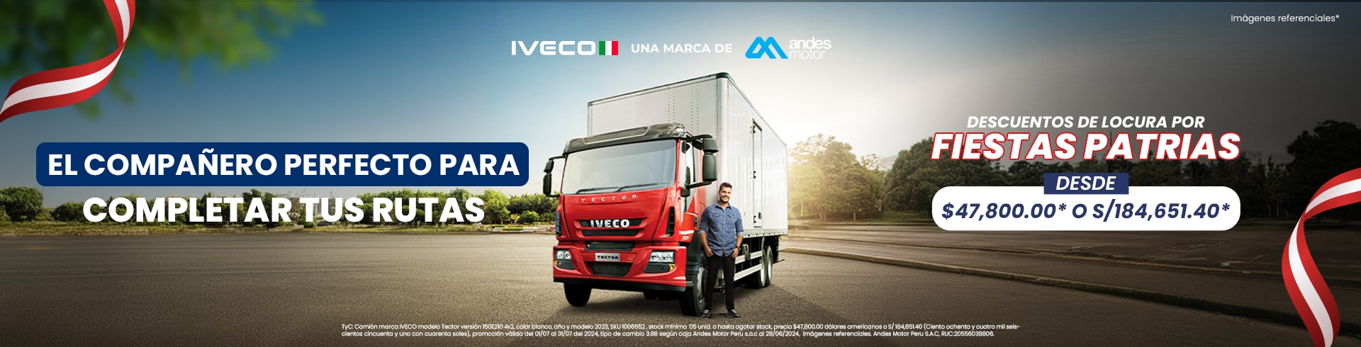 Banner IVECO fiestas patrias