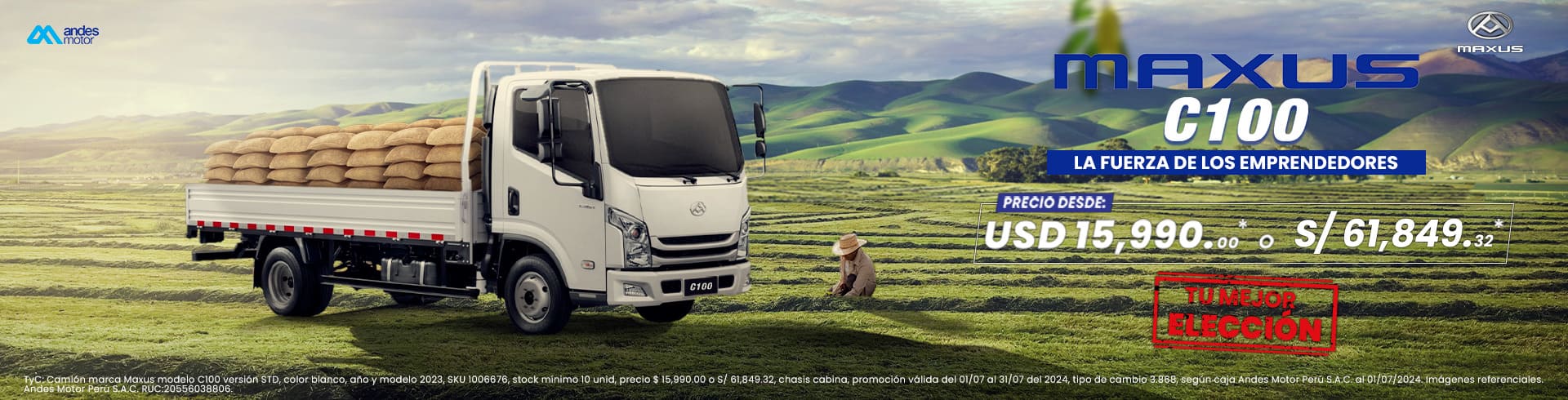 Banner IVECO daily diseñado para tu progreso